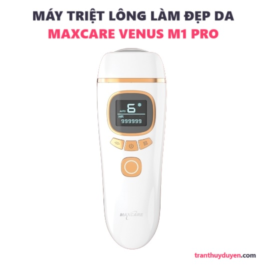 Review máy triệt lông tại nhà Maxcare IPL Venus M1 Pro