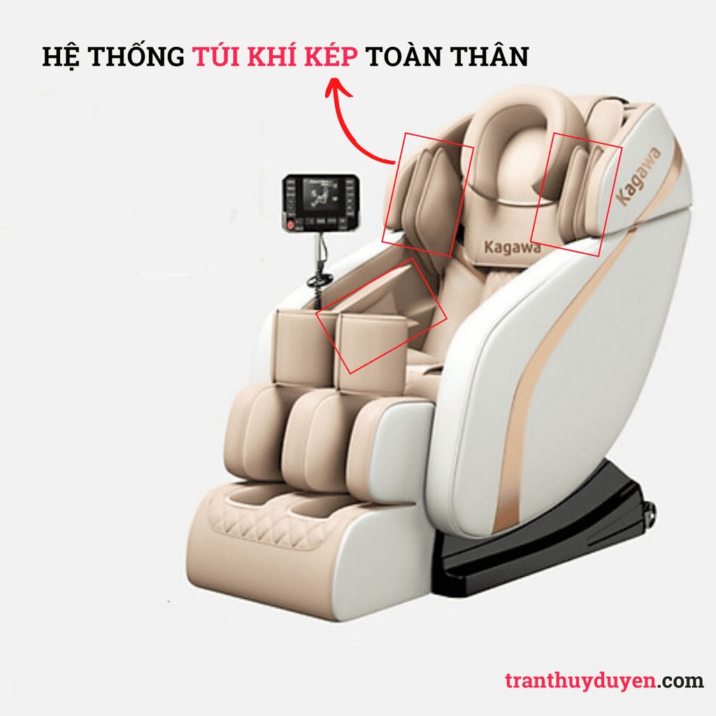Mẫu ghế massage giá dưới 20 triệu Kagawa K9