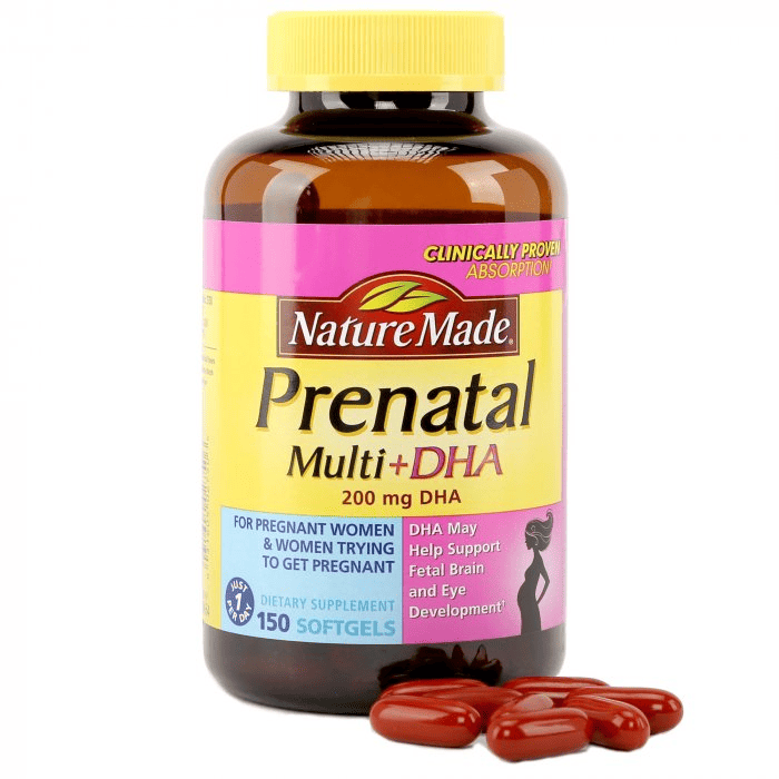Viên uống Nature Made Prenatal Multi DHA