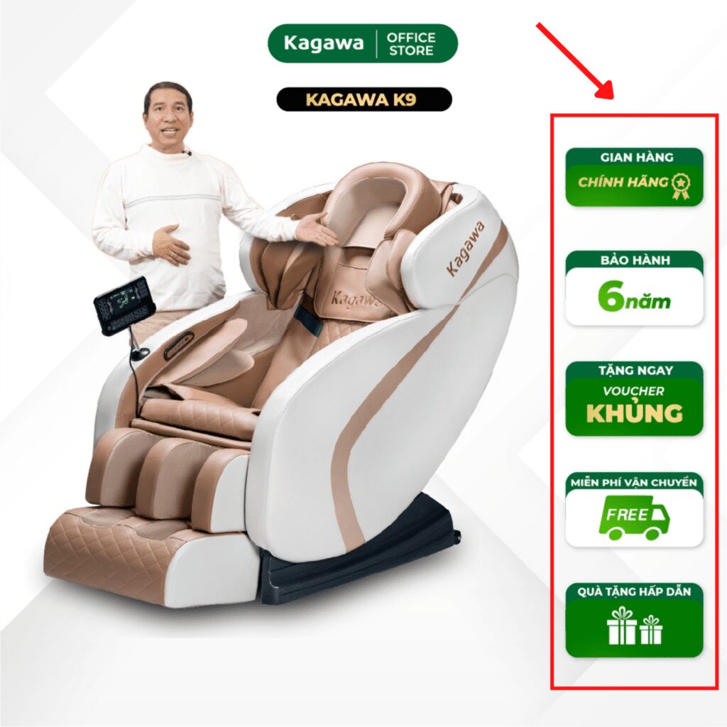 Chọn ghế massage giá dưới 20 triệu từ thương hiệu uy tín