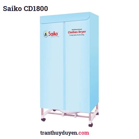 Tủ sấy quần áo Saiko CD-1800