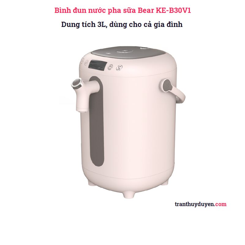 Bình đun nước pha sữa Bear KE-B30V1 