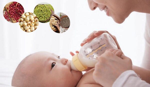 Những giai đoạn cho bé uống sữa hạt
