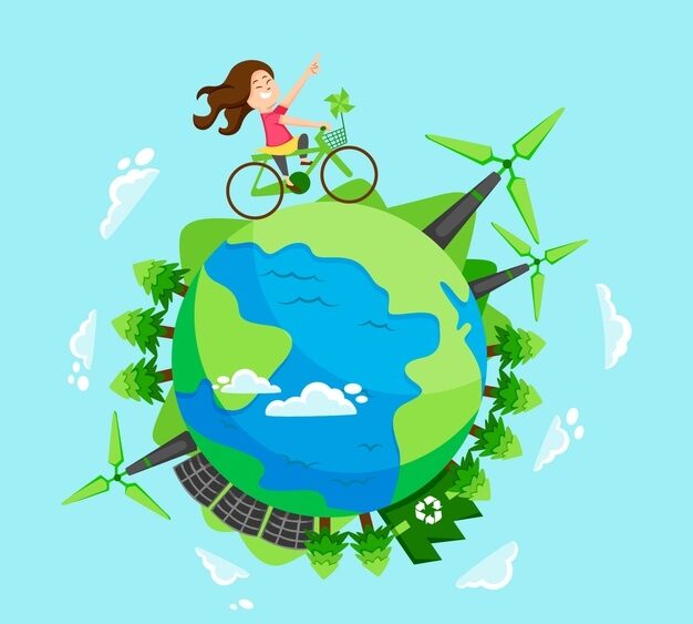 Đi xe đạp có tác dụng bảo vệ môi trường