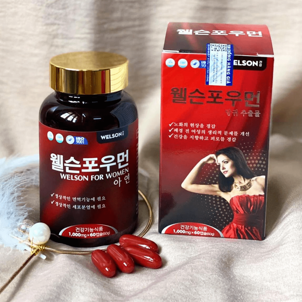 Viên uống nội tiết tố nữ Hàn Quốc