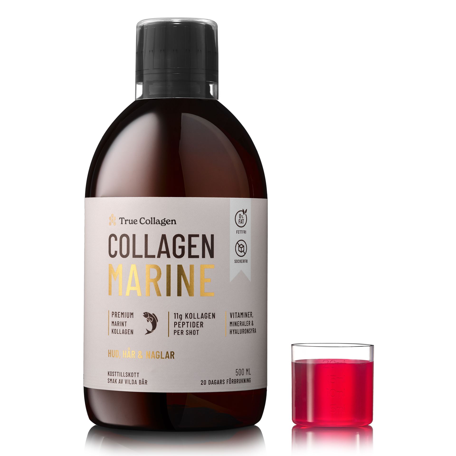 Nước uống True Collagen Marine cho tuổi 40