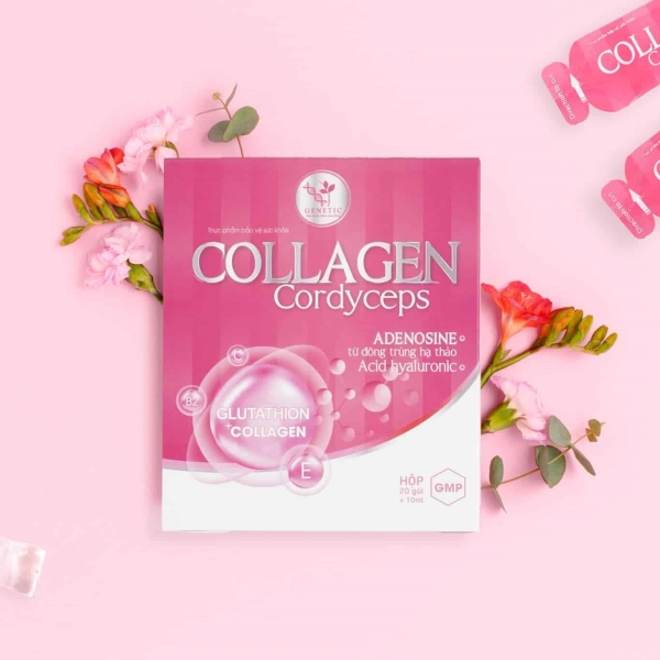 Nước uống bổ sung Collagen Cordyceps 
